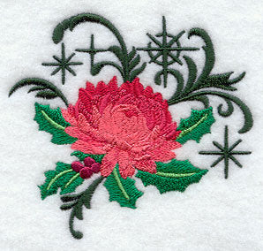 Christmas Chrysanthemum with Echoes