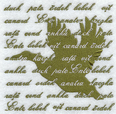 International Duck Silhouette