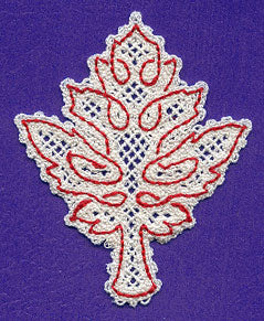 Maple Leaf (Battenburg Lace)