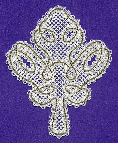 Fig Leaf (Battenburg Lace)