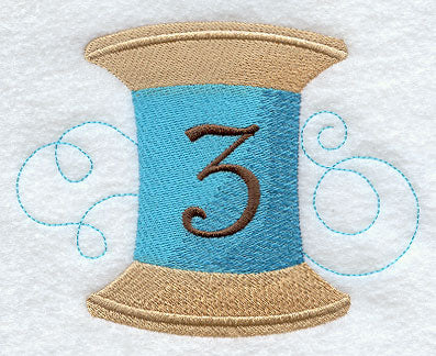 Spool of Thread Number 3 - 4.85 Inch