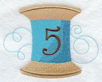 Spool of Thread Number 5 - 4.85 Inch
