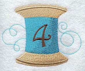 Spool of Thread Number 4 - 4.85 Inch