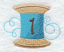 Spool of Thread Number 1 - 4.85 Inch