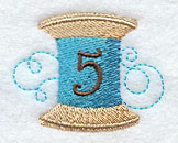 Spool of Thread Number 5 - 4.85 Inch