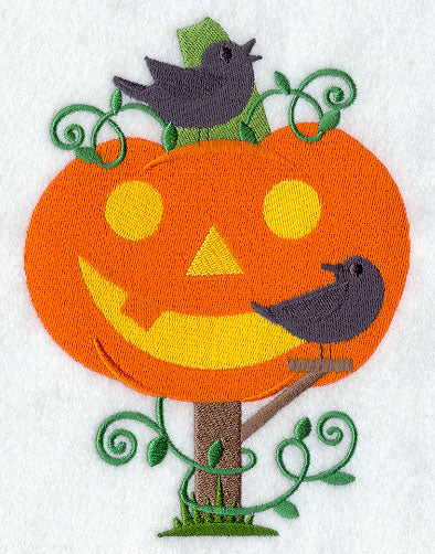 Jack O' Lantern Birdhouse