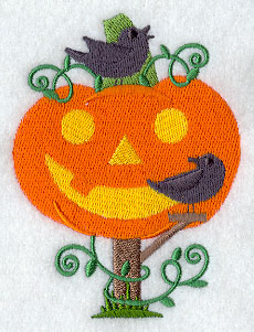 Jack O' Lantern Birdhouse