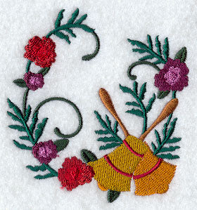 Christmas Music - Hand Bells Wreath
