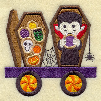 Trick-or-Treat Train - Vampire in Coffin