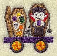 Trick-or-Treat Train - Vampire in Coffin