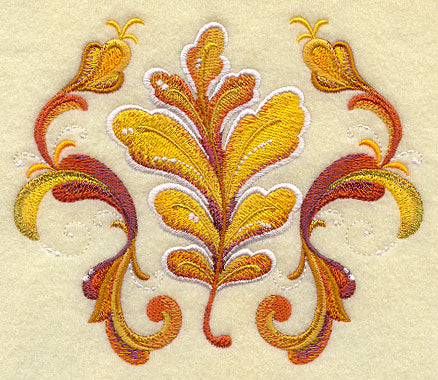Rosemaling Oak Leaf