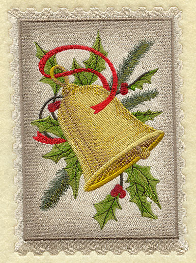 Christmas Stamp - Bell