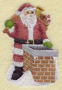 Santa and Chimney