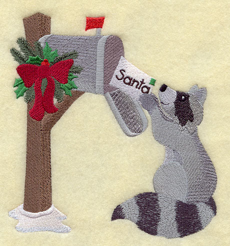 Letter to Santa - Raccoon