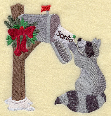 Letter to Santa - Raccoon