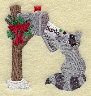 Letter to Santa - Raccoon