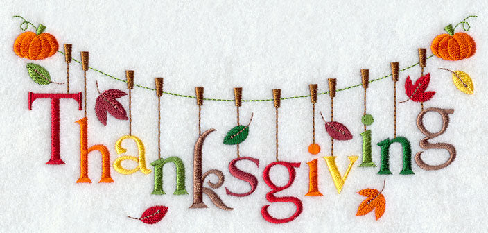 Thanksgiving Clothesline