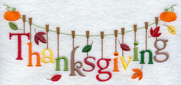 Thanksgiving Clothesline