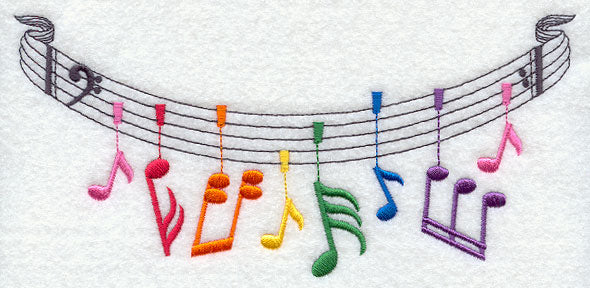 Bass Clef Clothesline