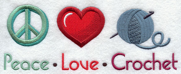 Peace Love Crochet