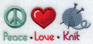 Peace Love Knit