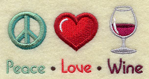 Peace Love Wine