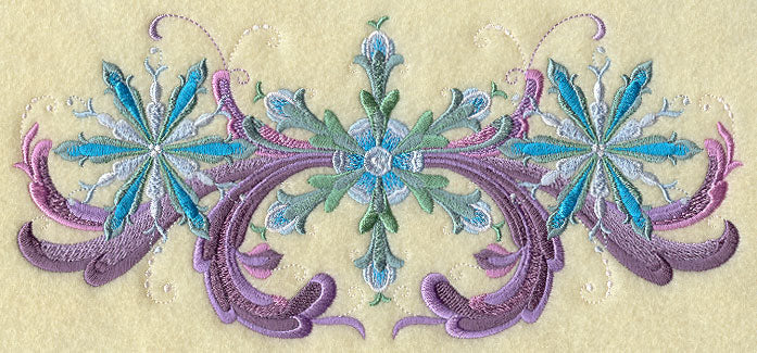 Rosemaling Snowflakes