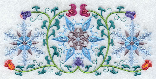 Suzani Snowflakes