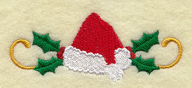 Santa Hat & Holly