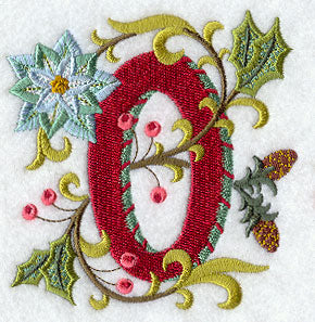 Jacobean Christmas Number 0 - 5 Inch