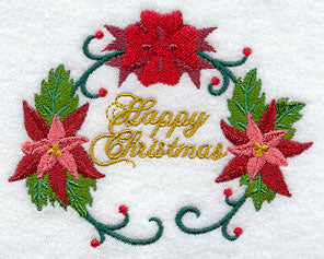 Happy Christmas Wreath