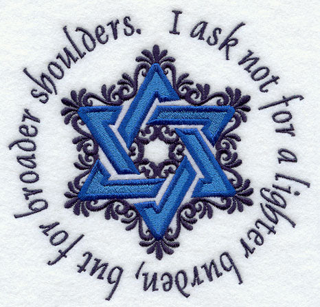 I Ask Not For a Lighter Burden