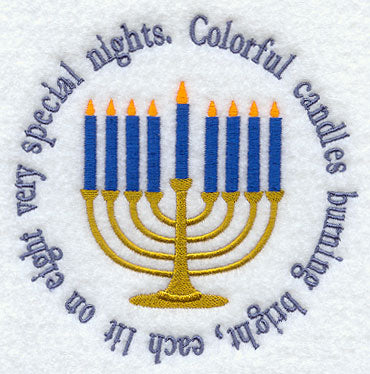 Colorful Candles Burning Bright