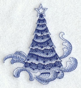 Delft Blue Christmas Tree