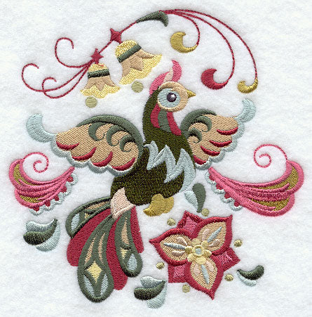 Suzani Christmas Bird - Bells