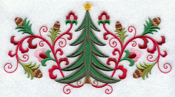 Suzani Christmas Tree and Pine