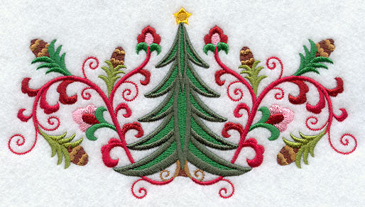 Suzani Christmas Tree and Pine