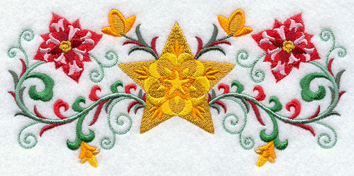 Suzani Star and Flowers