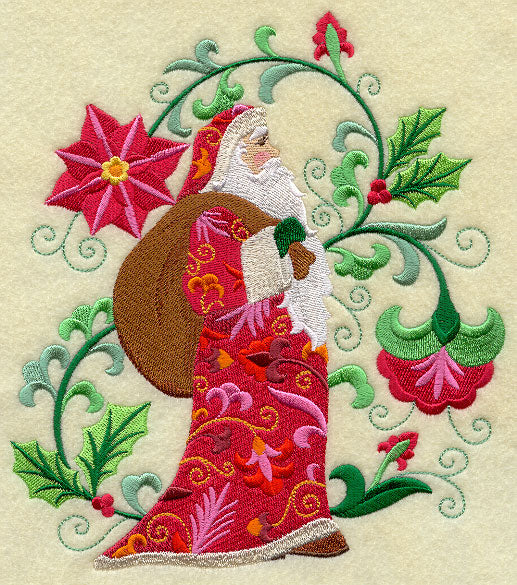 Suzani Santa Claus