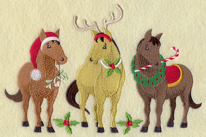 Christmas on the Farm - Horses