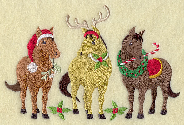 Christmas on the Farm - Horses