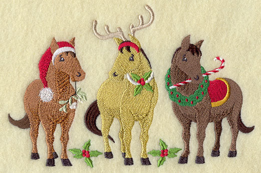 Christmas on the Farm - Horses