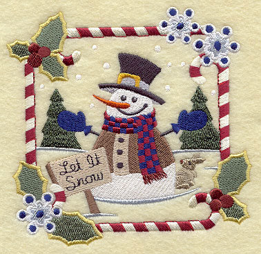 Homespun Christmas - Snowman