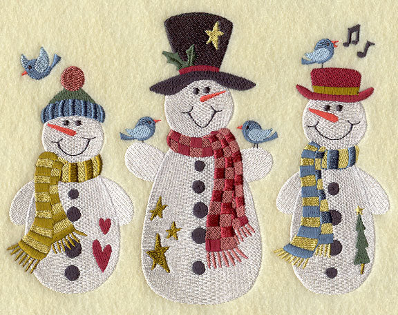 Country Snowman Trio