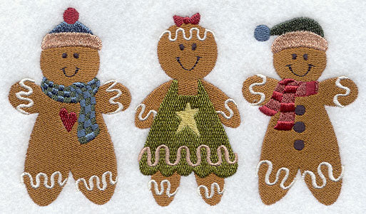 Country Gingerbread Trio
