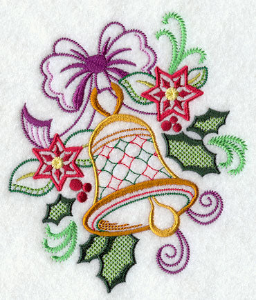 Holiday Bell and Holly