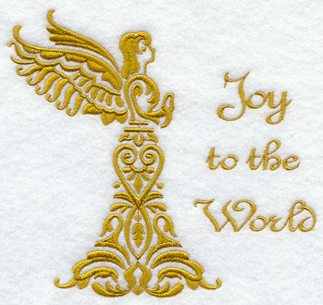 Holiday Damask - Joy to the World