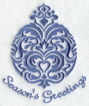Holiday Damask - Season's Greetings