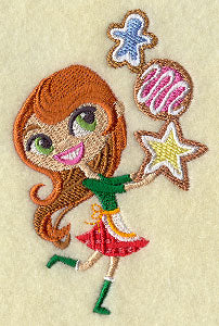 Christmas Sprite with Sugar Cookies