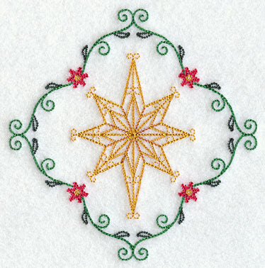 Vintage Star and Garland